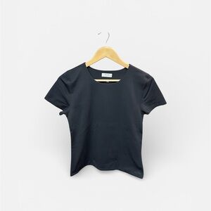 Aritzia Original Contour Marvel Crew Shirt Top Black large